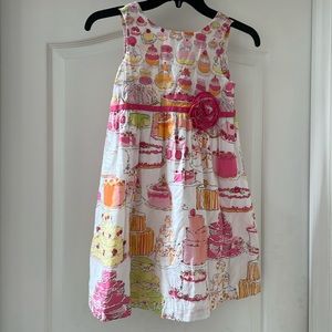 NWT girls Lilly Pulitzer Let Them Eat Cake dress size 6